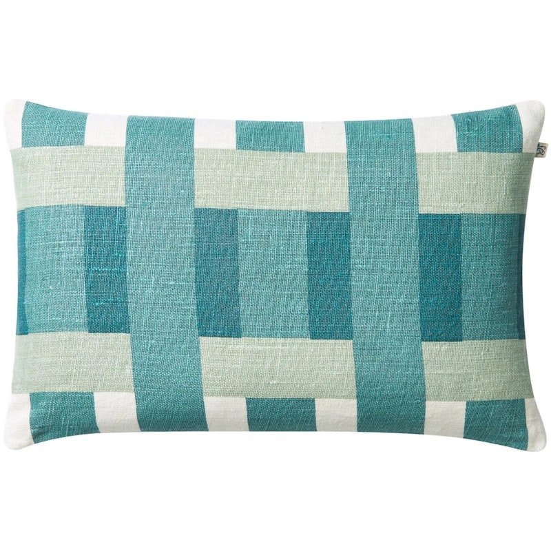 Benaras Putetrekk 50x50 cm, Aqua / Sky Blue