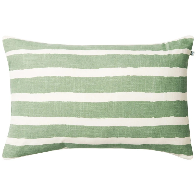 Block Stripe Utepute 40x60 cm, Sage