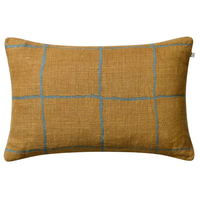 Chakra Putetrekk 40x60 cm, Khaki / Heaven Blue
