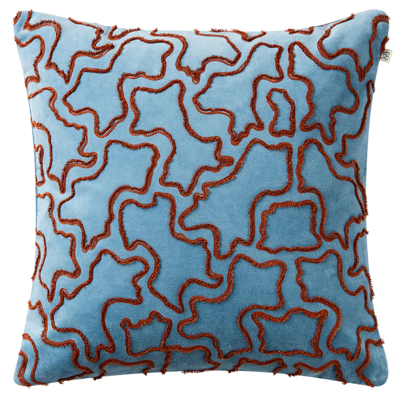 Ganga Putetrekk, Terracotta / Sky Blue
