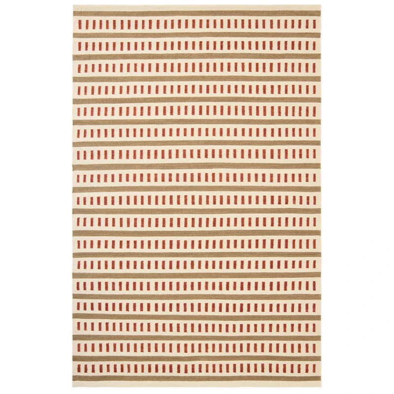 Ladakh Ullteppe 230x320 cm, Beige / Rust