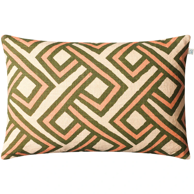 Lanka Putetrekk 40x60 cm, Cactus Green / Rose