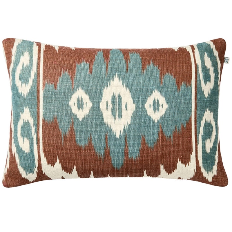 Laya Putetrekk 40x60 cm, Terracotta / Sky Blue