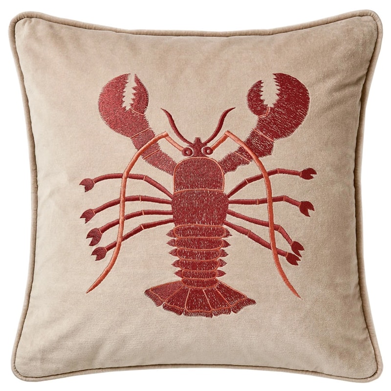 Lobster Putetrekk 50x50 cm, Tan / Apricot Orange