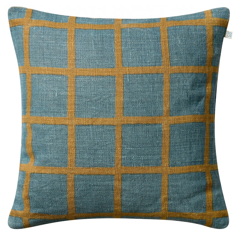Mela Putetrekk 50x50 cm, Heaven Blue / Khaki
