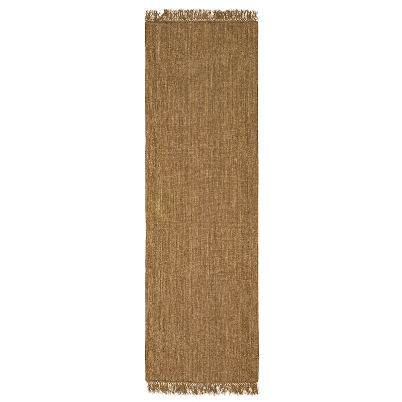 Nanda Dhurry Gulvteppe 250x80cm, Beige