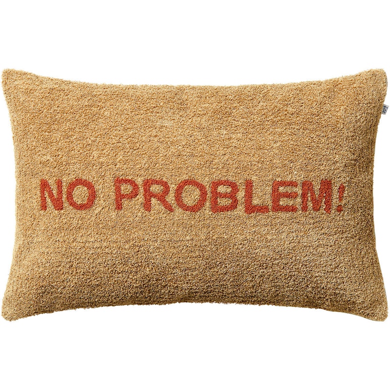 No Problem Putetrekk 40x60 cm, Sand / Aprikos