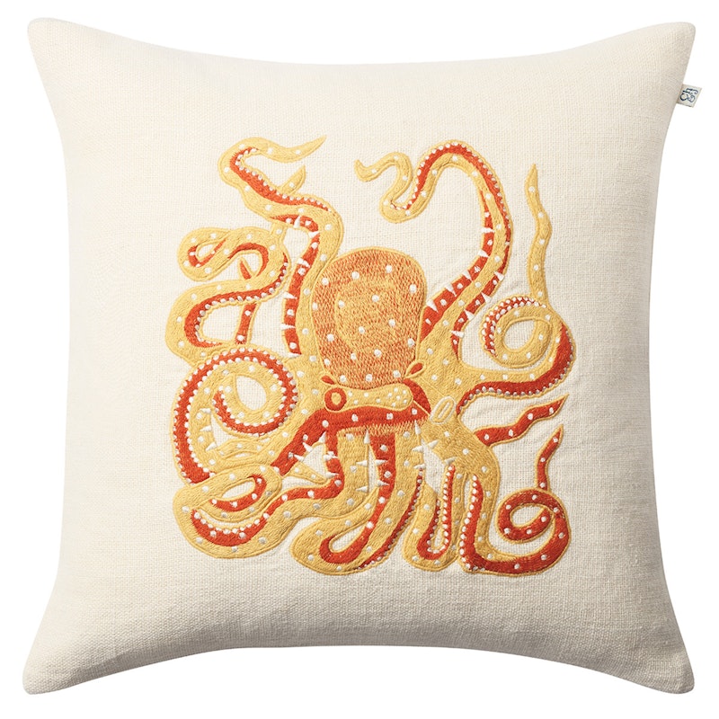 Octopus Putetrekk 50x50 cm, Spicy Yellow/Orange