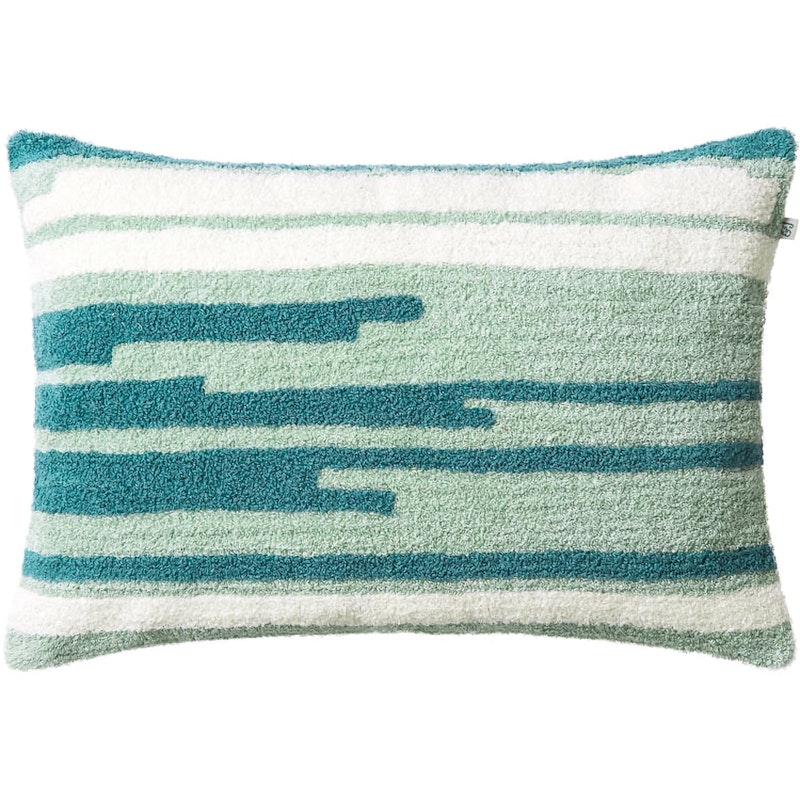 Stripe Asis Putetrekk 40x60 cm, Aqua / Sky Blue