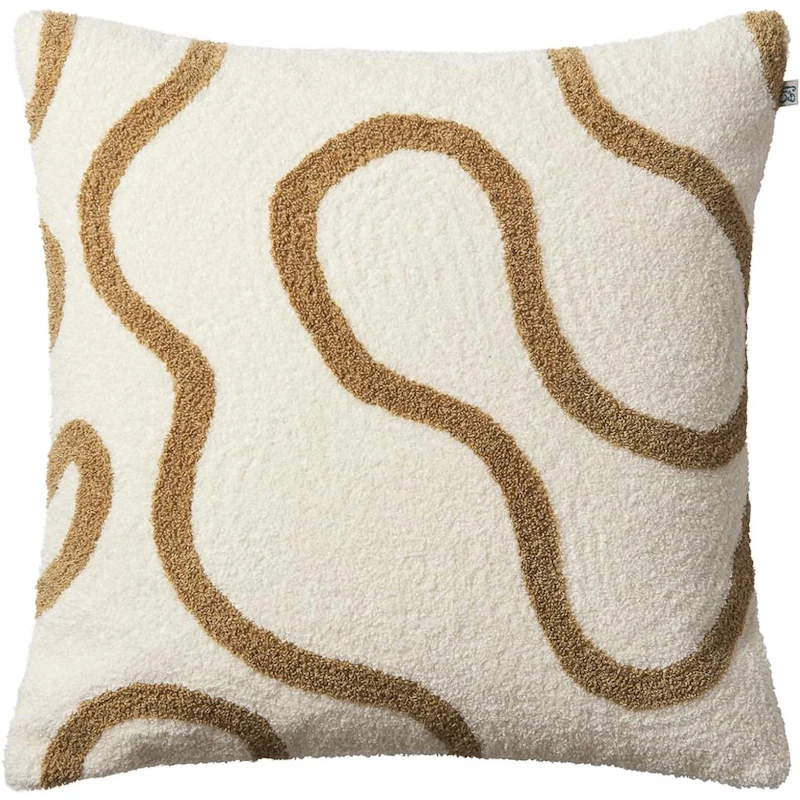 Swati Putetrekk 50x50 cm, Off-white / Sand