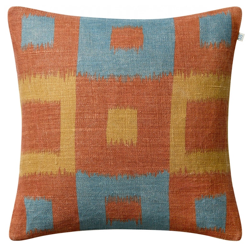 Vicky Putetrekk 50x50 cm, Apricot Orange / Heaven Blue / Khaki