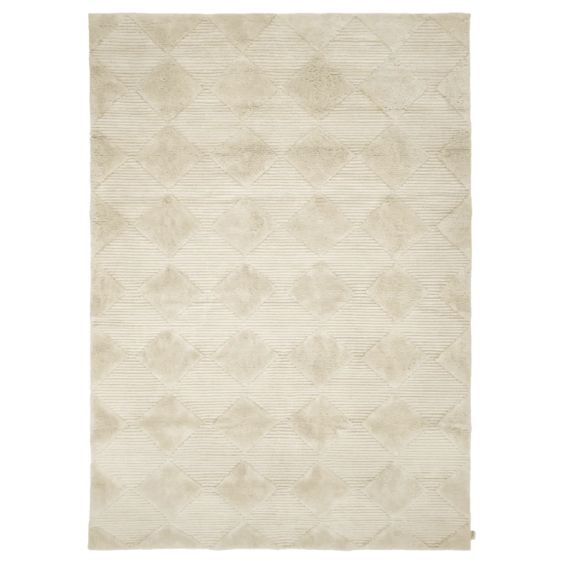 Berber Ullteppe 200x300 cm, Ivory