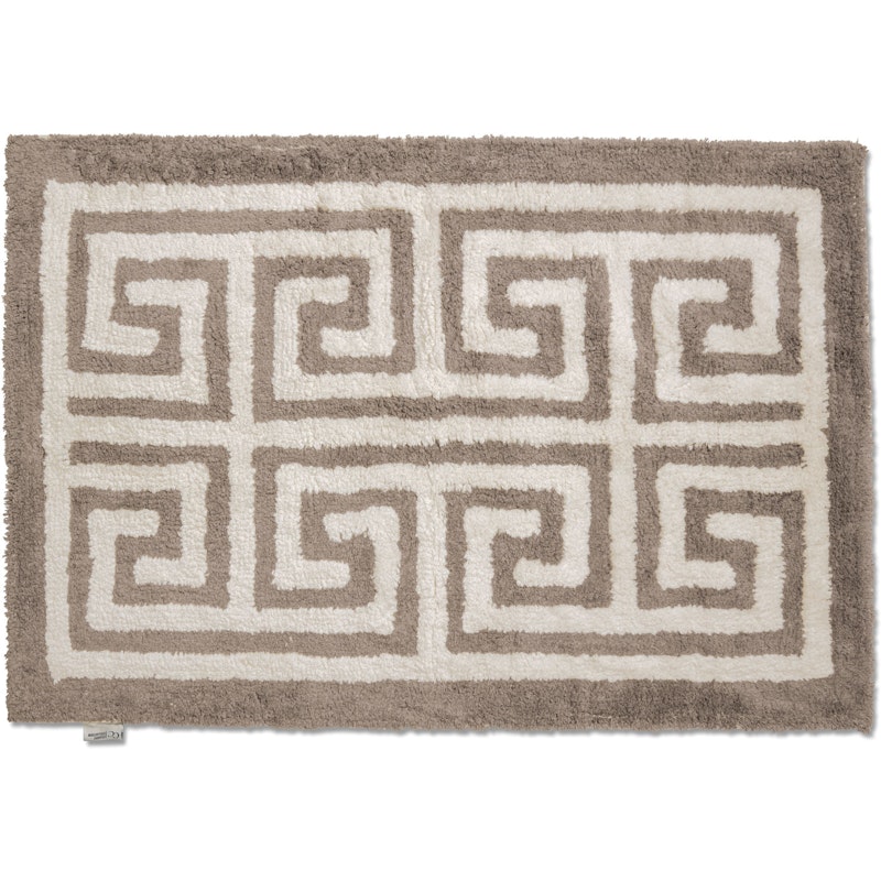 Entrance Baderomsteppe 60x90 cm, Hvit/Beige