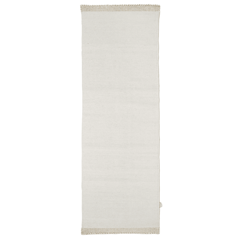 Pure Ullteppe 80x250 cm, Off-white