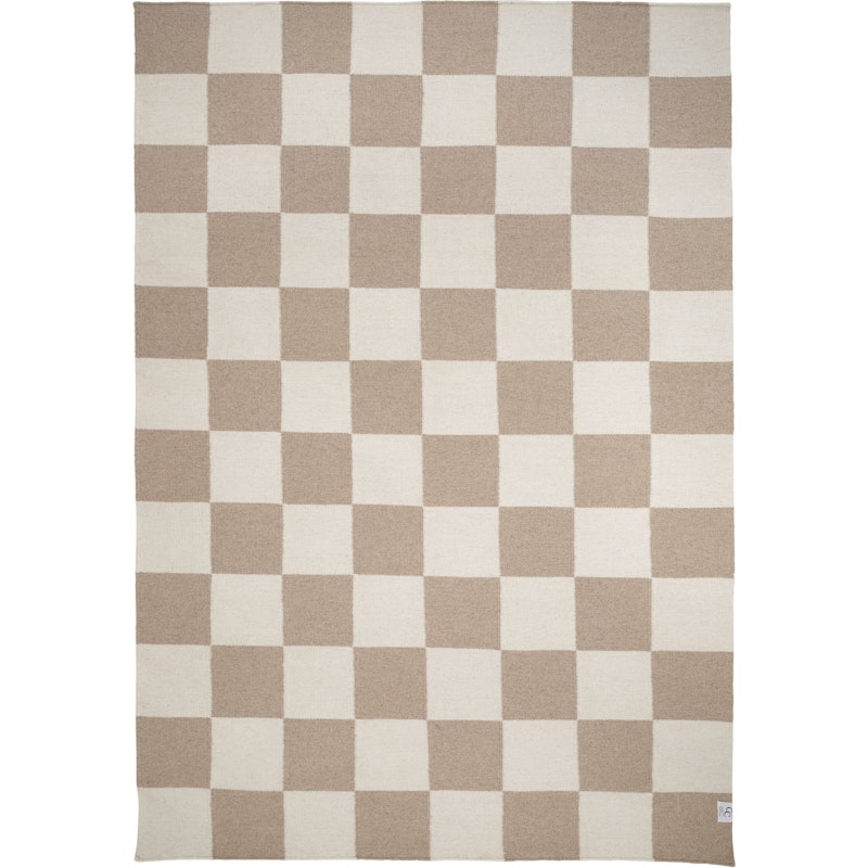 Square Teppe 170x230 cm, Hvit/Naturfarget