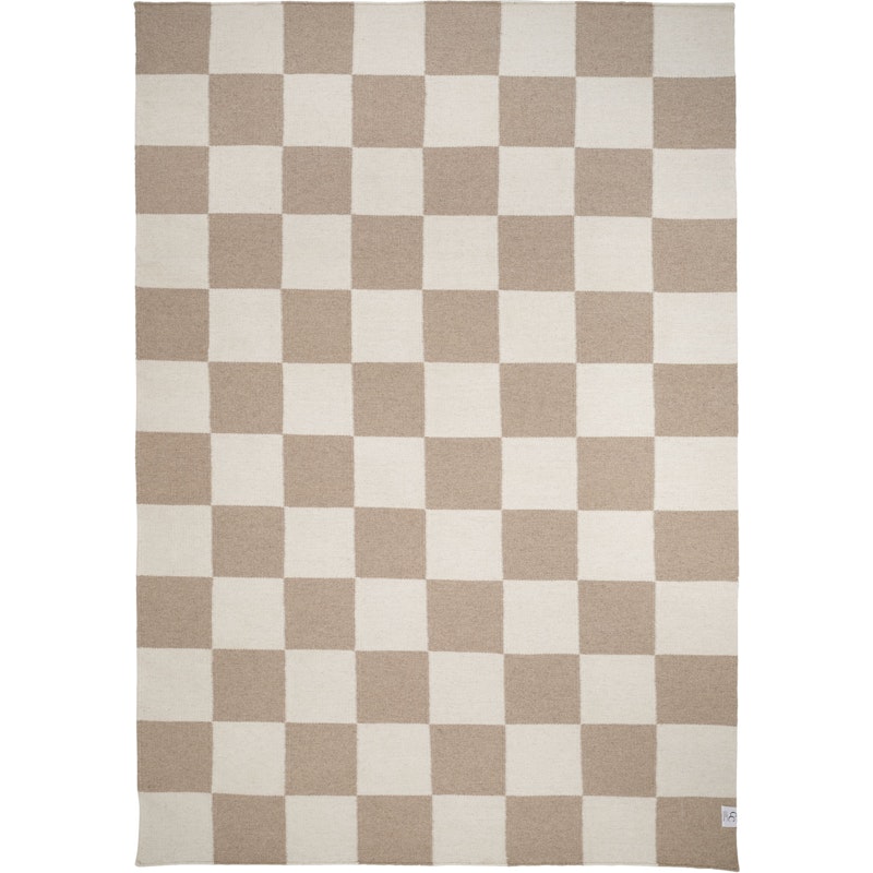 Square Teppe 250x350 cm, Hvit/Naturfarget