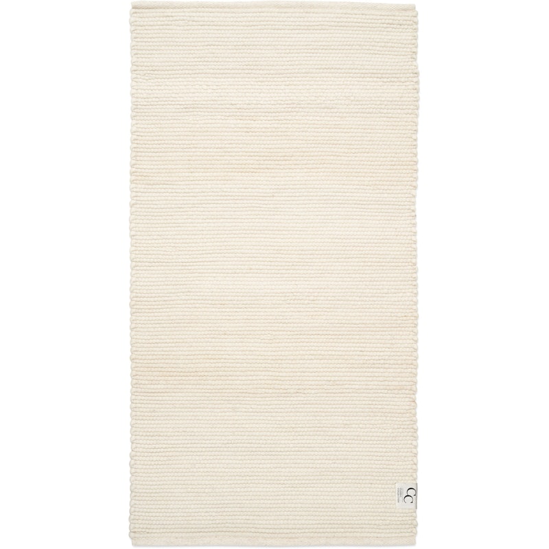 Merino Teppe 80x150 cm, Hvit