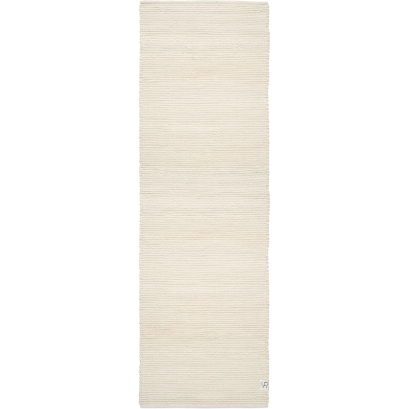 Merino Teppe 80x250 cm, Hvit