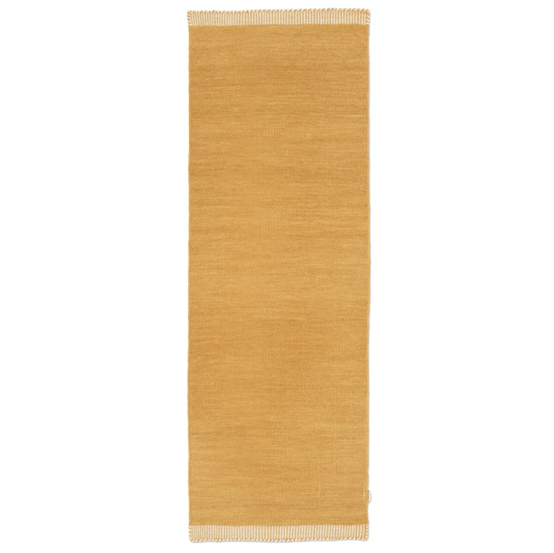 Pure Ullteppe 80x250 cm, Gul