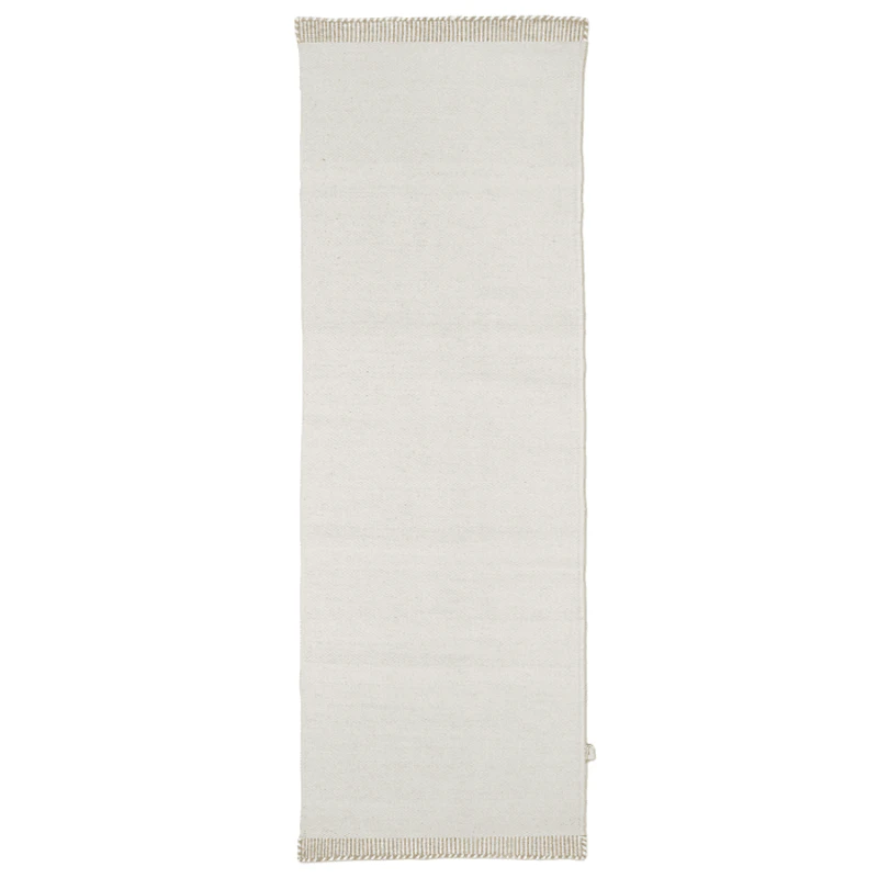 Pure Ullteppe 80x250 cm, Off-white