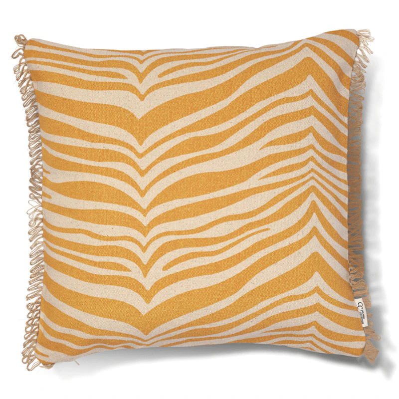 Zebra Pute 50x50 cm, Gul