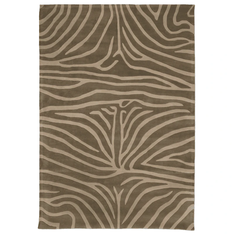 Zebra Ullteppe 200x300 cm, Mocca