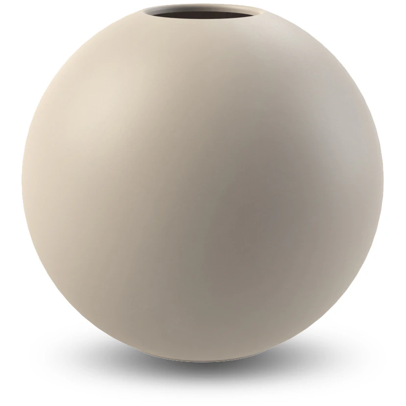 Cooee Design Ball Vase 20 Cm  -  Vaser Keramikk Sand - HI-028-03-SA