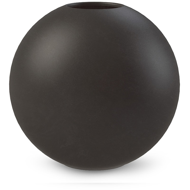 Ball Vase 30 cm, Sort