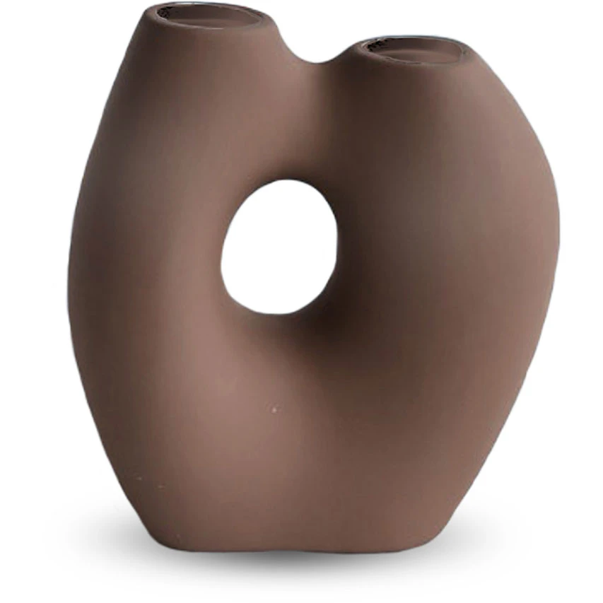 Cooee Design Frodig Vase H20 Cm Hazelnut -  Vaser Keramikk Hasseln&oslash;tt - AG-07-01-HN