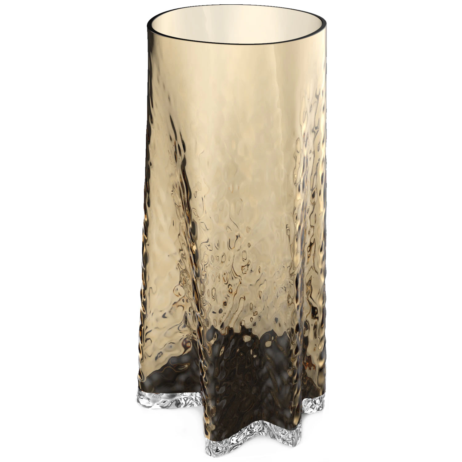 Cooee Design Gry Vase H30 Cm Cognacfarget -  Vaser Munnbl&aring;st Glass Konjakk - TH-05-01-CG