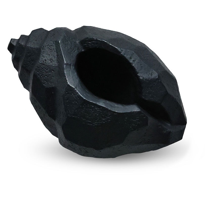 Cooee Design The Pear Shell Skulptur  -  Skulpturer Sement Charcoal - HI-KI-013-CL