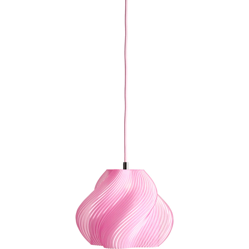 Soft Serve Pendel 01, Chrome / Rose Sorbet
