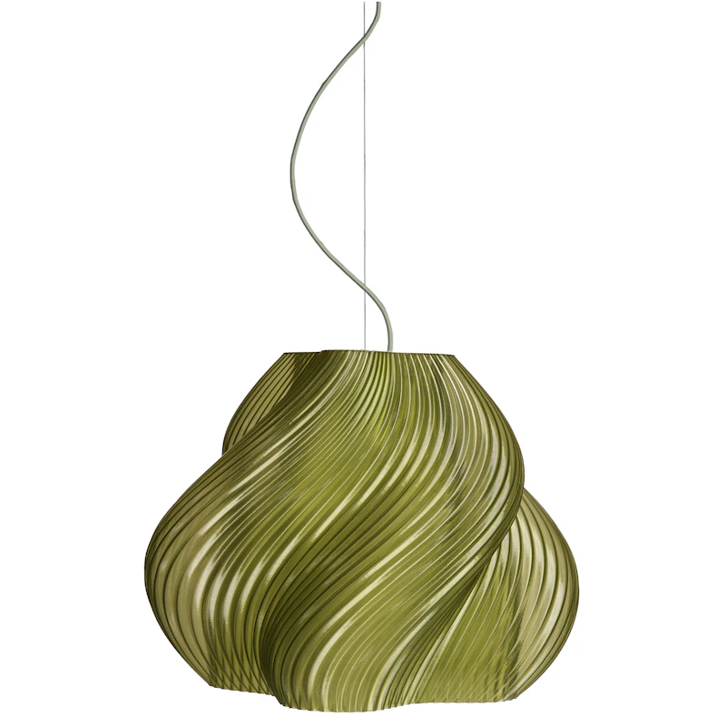 Soft Serve Pendel Mega, Krom / Oliven