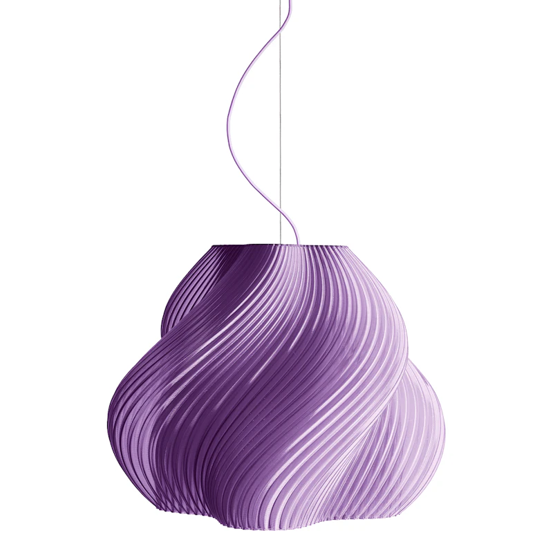 Soft Serve Pendel Mega, Messing / Lavender Sorbet