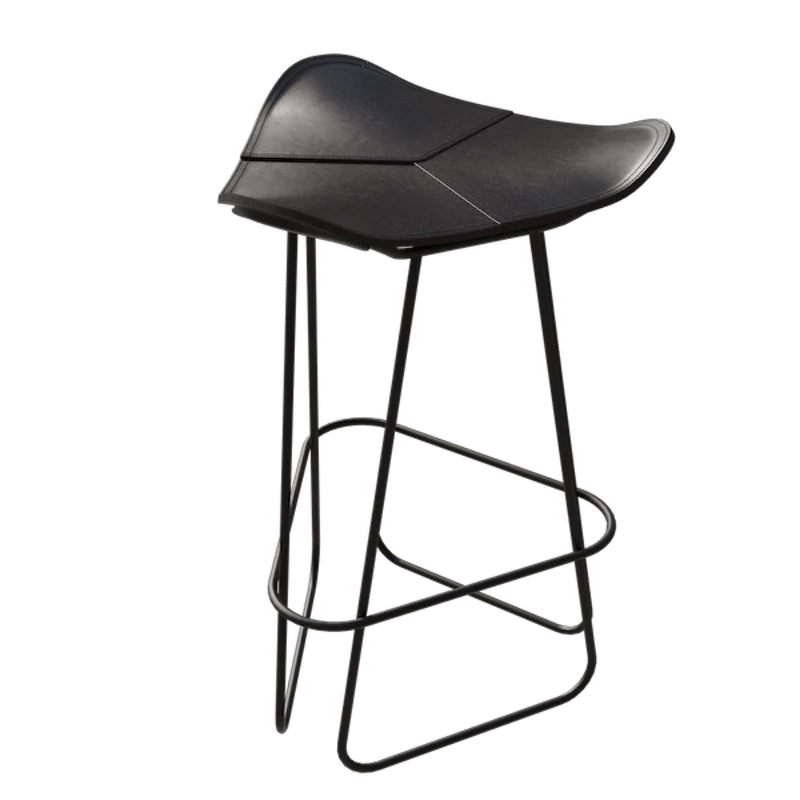 Pampa Barstol 65 cm, Sort