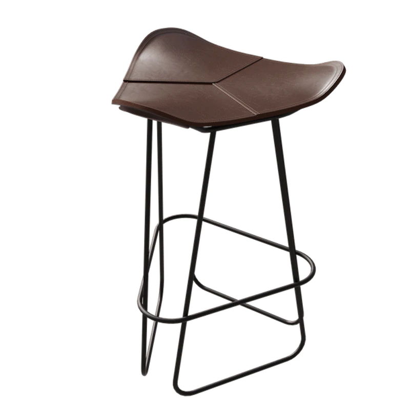 Pampa Barstol 65 cm, Sort / Chocolate