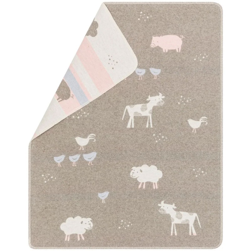 Juwel Babyteppe 70x90 cm Farm Animals, Smoke