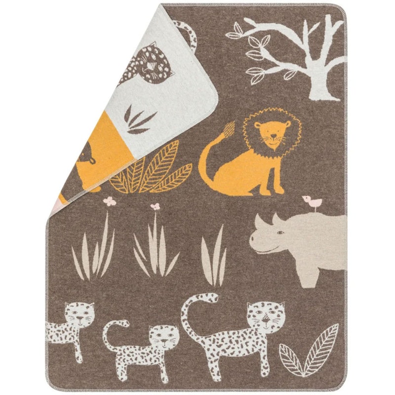 Juwel Babyteppe 70x90 cm Djungle, Brun