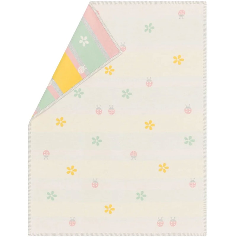 Lena Babyteppe 75x100 cm Ladybugs, Off-white / Multi