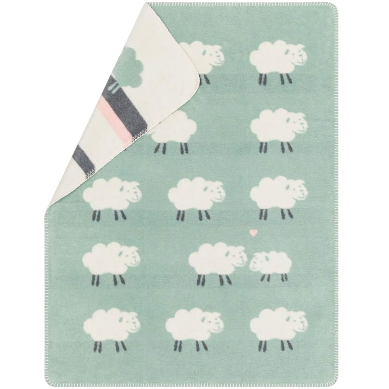 Mila Babyteppe 75x100 cm Sheep, Lysegrønn