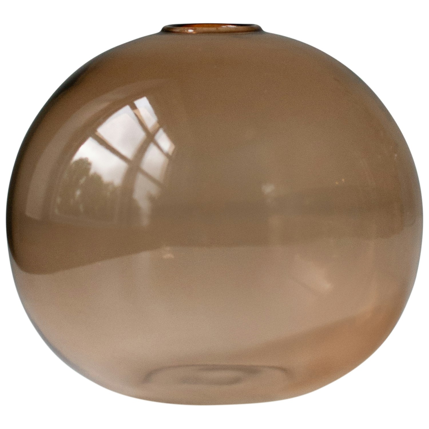 Dbkd Ball Vase &Oslash;10 Cm  -  Vaser Glass Beige - 20250901BE