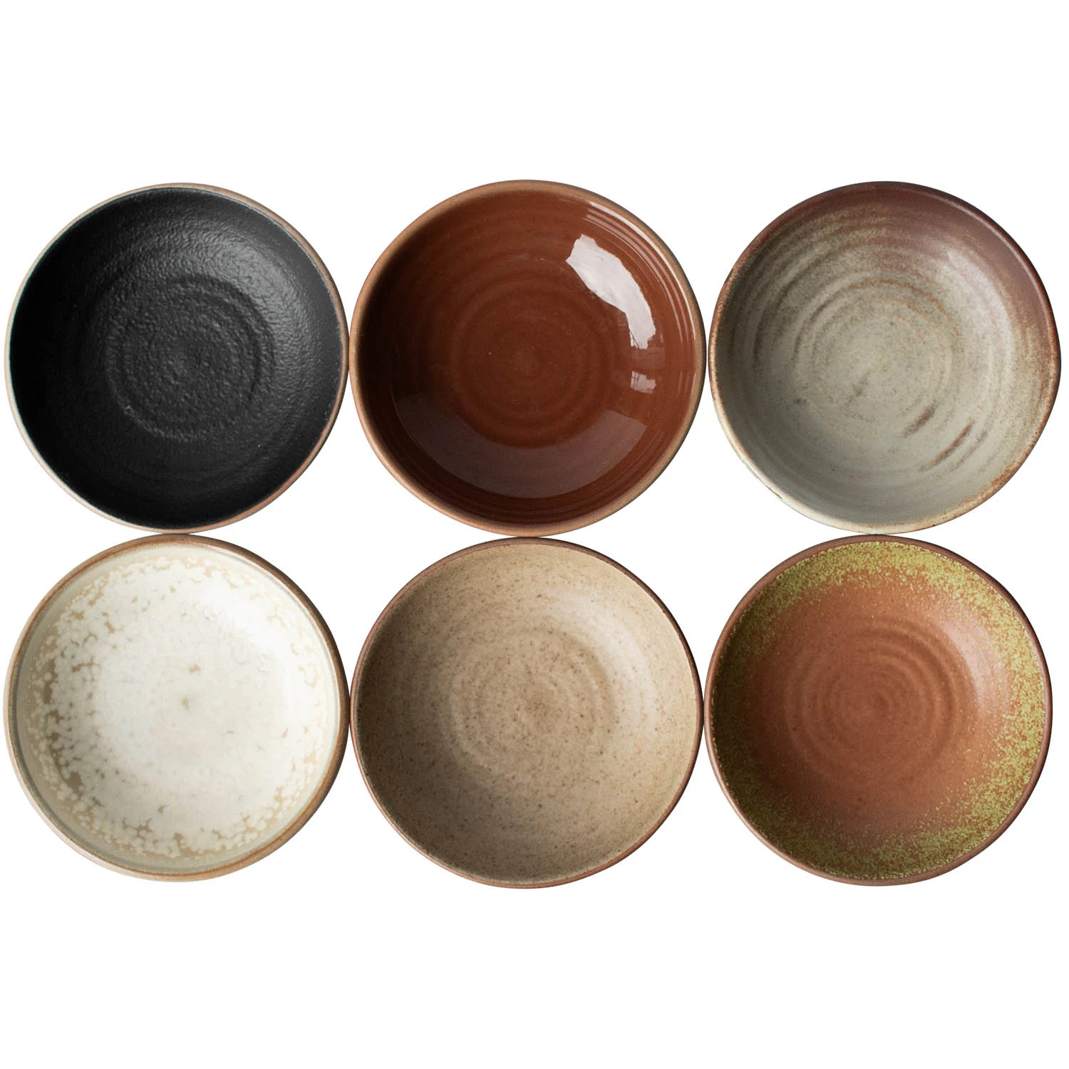 Dbkd Bowl Sk&aring;l 6-pk &Oslash;9 Cm  -  Serveringssk&aring;ler Keramikk Multi - 20240101