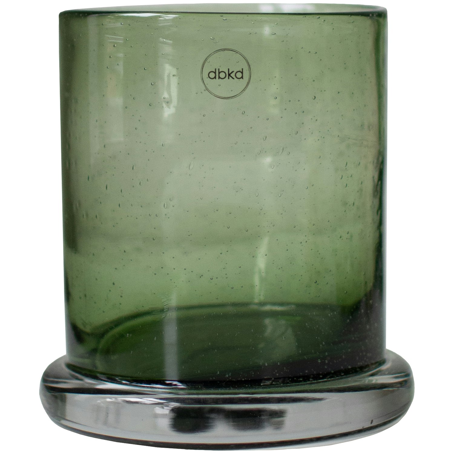 Dbkd Bubble Lyslykte &Oslash;14 Cm  -  Lysestaker Glass Gr&oslash;nn - 20240302GR