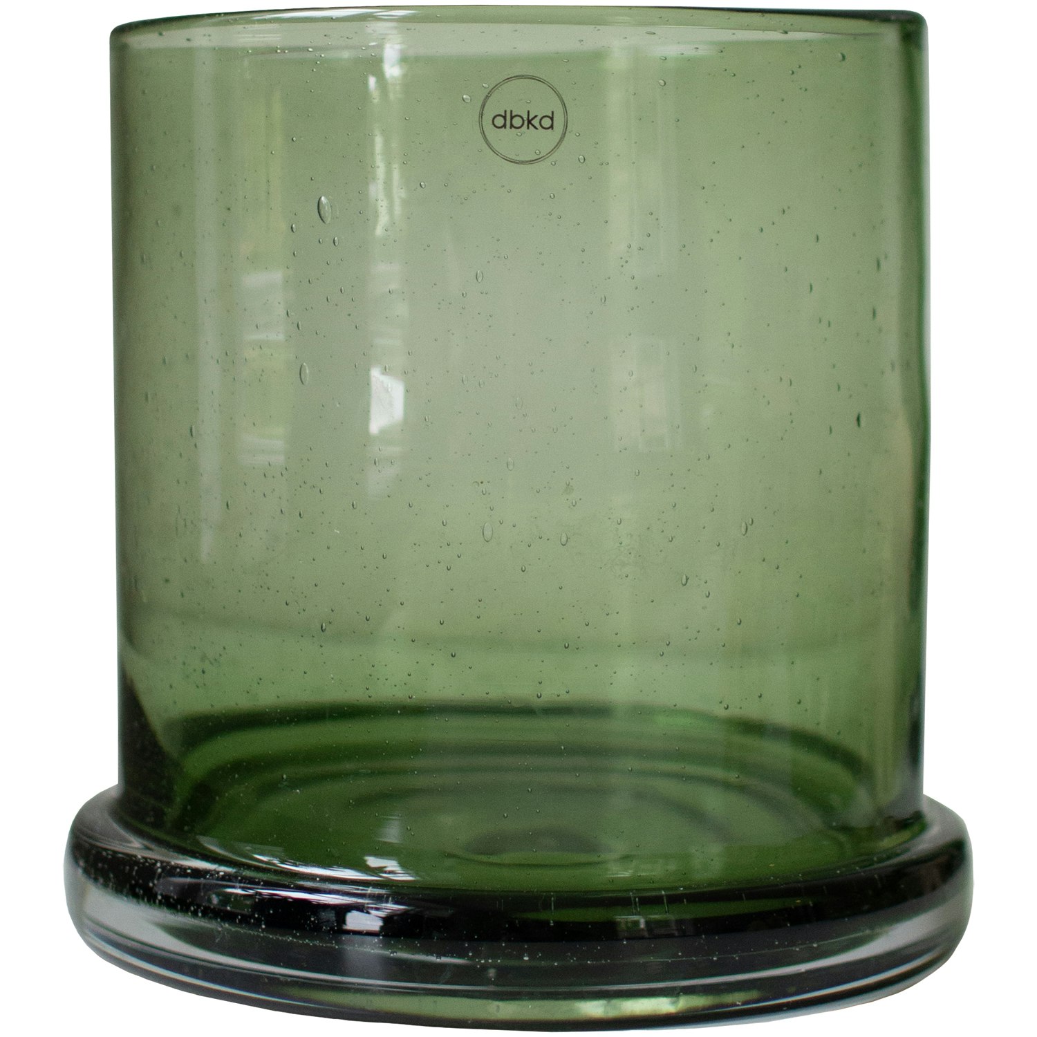 Dbkd Bubble Lyslykte &Oslash;20 Cm  -  Lysestaker Glass Gr&oslash;nn - 20240303GR