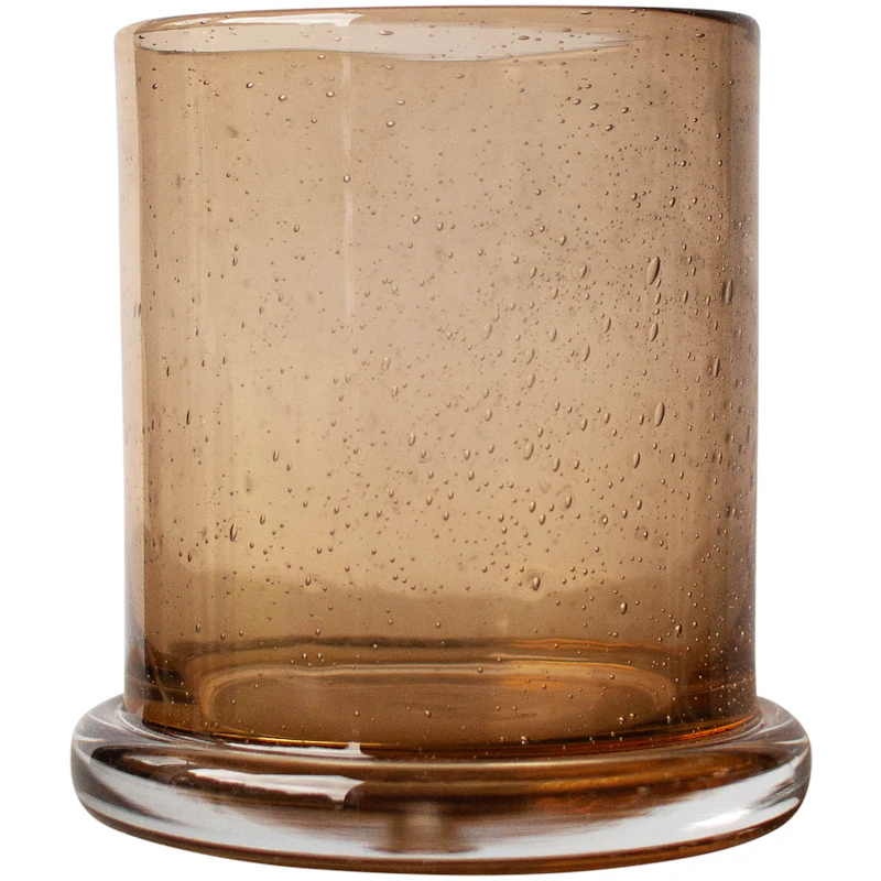 Bubble Lyslykte Ø14 cm, Rustrød