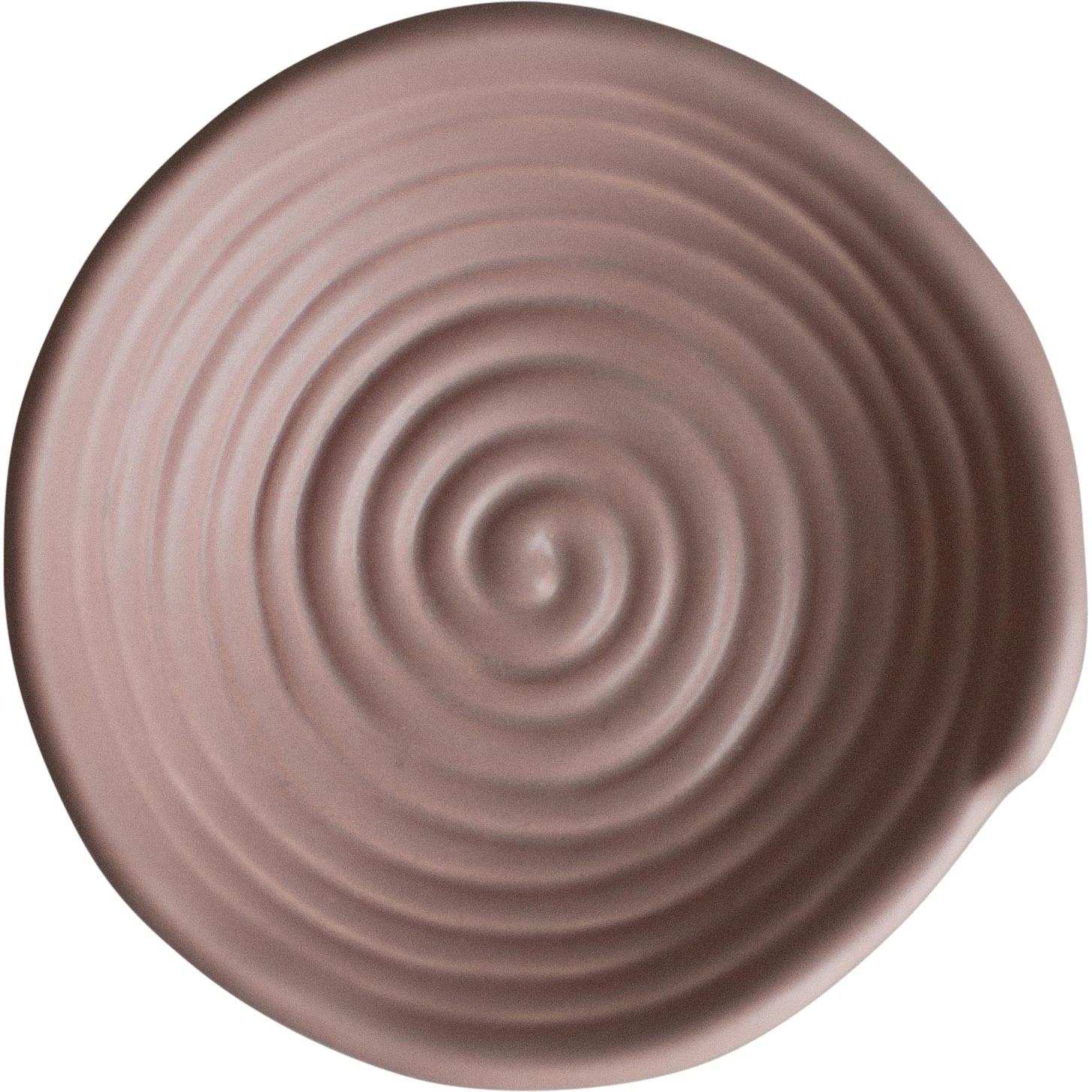 Dbkd Curl Tallerken Liten &Oslash;12 Cm  -  Asjetter Keramikk Aprikos - 20220202a