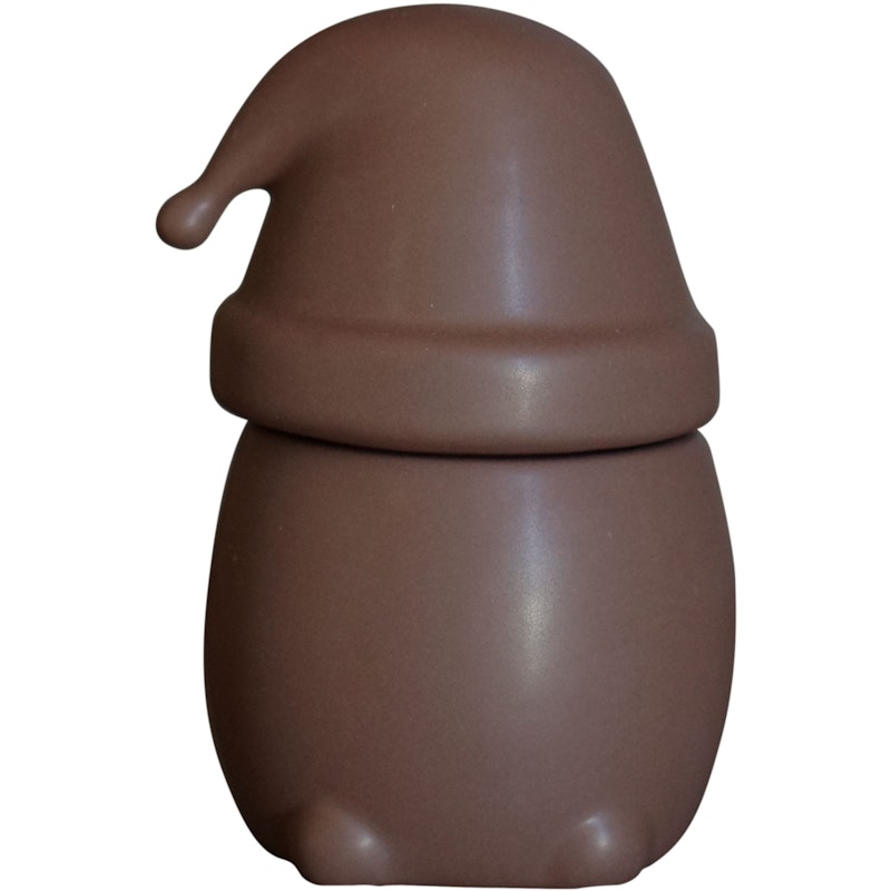 Eating Santa Julepynt Large, Maroon