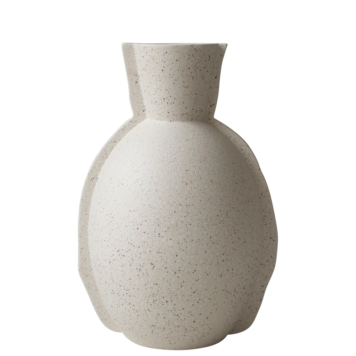 Dbkd Edge Vase  -  Vaser Keramikk Creme - 20222001cd