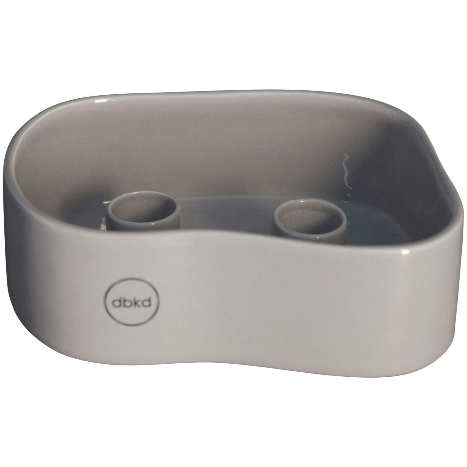 Dbkd Fill Me Up Lysestake 12x15 Cm Small  -  Lyslykter Keramikk Shiny Mole - 202071m