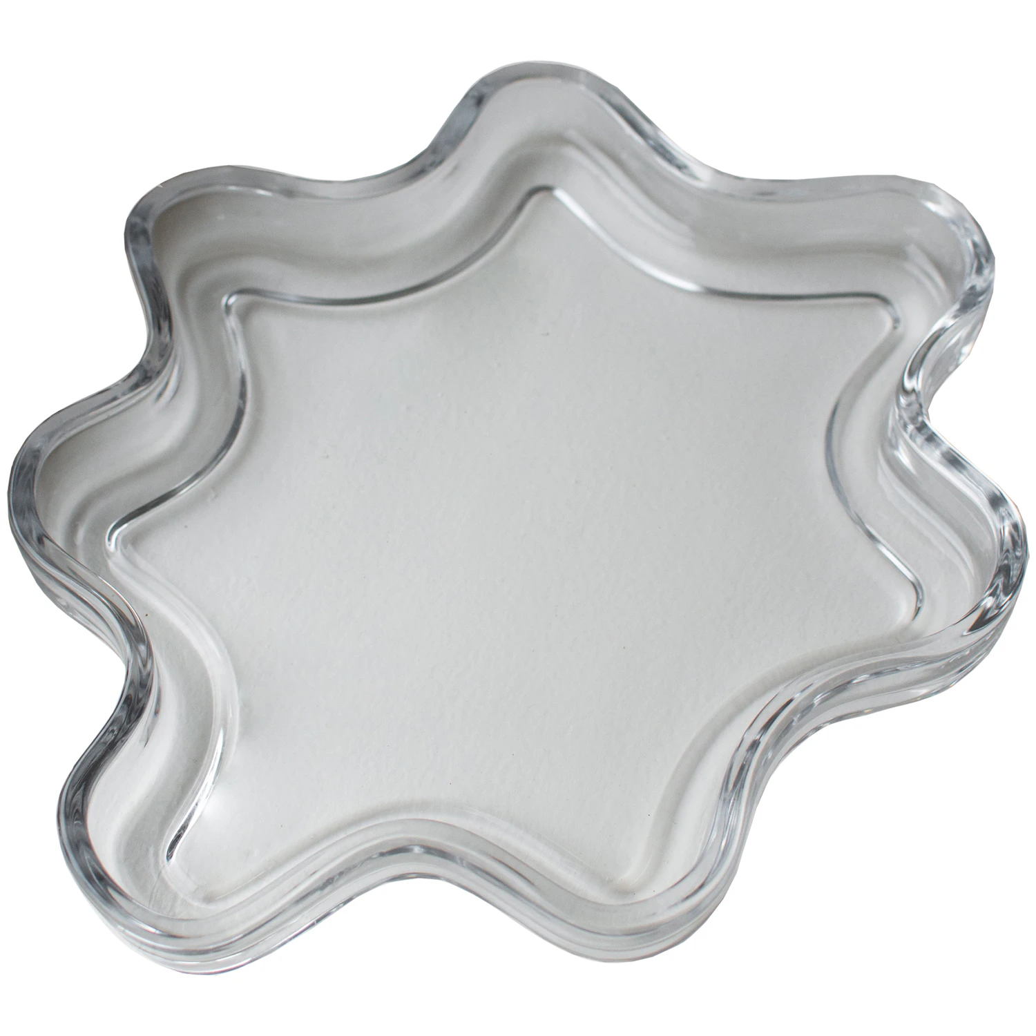 Dbkd Filter Tallerken 22 Cm  -  Dekorative Assesoarer Glass Klar - 20231505cl